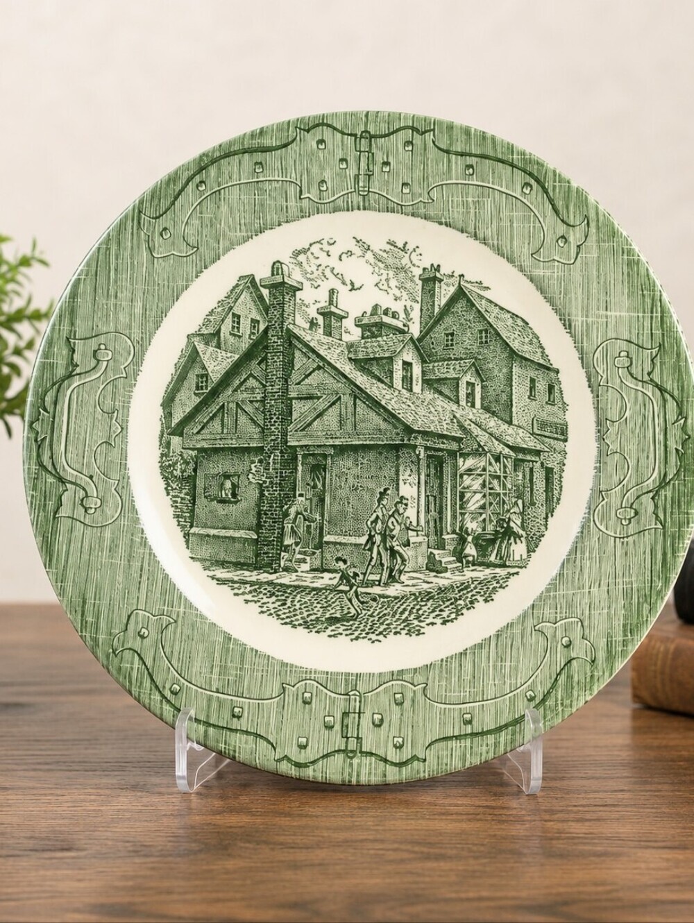 Vintage Frontier Series SSJ1 Decorative Plate The Old Curiosity Shop